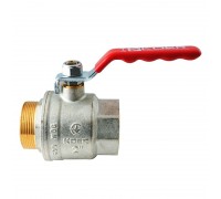 Кран кульовий KOER EXTREME KE.215-50 2" FM З/В ГШМ (KR5755) ручка важіль червона
