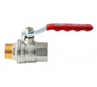 Кран кульовий Koer Extreme KE.215-20 3/4" ЗВ (KR5751) ручка важіль червона