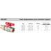 Кран з американкою Koer Extreme KE.227-15 1/2" (KR5765) ручка червона метелик