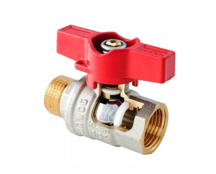 Кран кульовий ГШМ Koer Extreme 1/2" FM KE.218-15 (KR5759) ручка метелик
