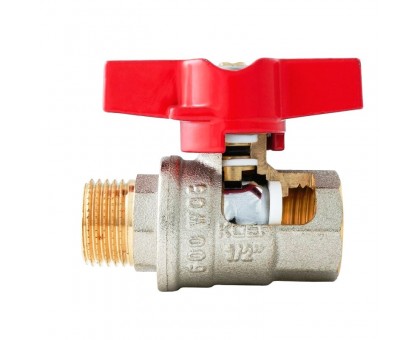 Кран кульовий ГШМ Koer Extreme 1/2" FM KE.218-15 (KR5759) ручка метелик