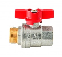 Кран шаровый ГШМ Koer Extreme 3/4" FM KE.218-20 (KR5760) ручка бабочка 