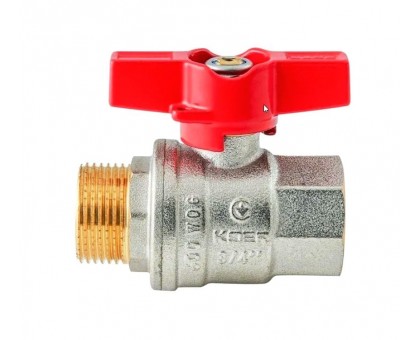 Кран кульовий ГШМ Koer Extreme 3/4" FM KE.218-20 (KR5760) ручка метелик