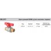 Кран кульовий ШШМ Koer Extreme KE.219-15 1/2" ЗЗ (KR5762) ручка червона метелик 