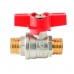 Кран кульовий ШШМ Koer Extreme KE.219-15 1/2" ЗЗ (KR5762) ручка червона метелик 