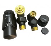 Комплект кутовий KOER SET-24 1/2'' Black (KR5283)