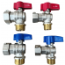 Комплект кутових кранів KOER KR.1322 2x1/2”-2x3/4”