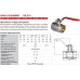 Кран кульовий прямий Koer 1/2" ВВ KR0033 KR.214