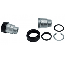 Муфта чугунная зажимная с наружной резьбой Koer KCI.C12M-1 1/4"Мx40,0-42,9 (KR5912)