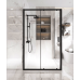 Раздвижная ﻿душевая дверь KOLLER POOL LINE PRO Black matt 1200 мм LNPRD120CB