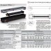 Внутрипольный конвектор CARRERA 4S (Black) 180/1000/110