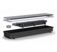 Внутрипольный электрический конвектор Carrera Electro SEV 90мм-230мм