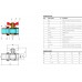 Кран американка Bonomi Tamigi 1 1/4" Н/В DN32 PN40 76500010R 