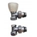 Набор ручных угловых кранов Giacomini R5X033 1/2”+R16X033 1/2”
