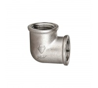 Угольник резьбовой латунный HLV 1/2" В/В 90º (110090.N.01)