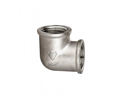 Кутник різьбовий латунний HLV 1/2" В/В 90º (110090.N.01)