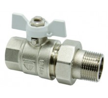 Кран кульовий американка HLV Optima 3/4" Н/В (101227W.N. 02)
