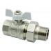 Кран кульовий американка HLV Optima 3/4" Н/В (101227W.N. 02)