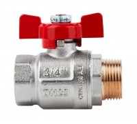Кран кульовий ICMA 3/4" НВ (87351AE11)