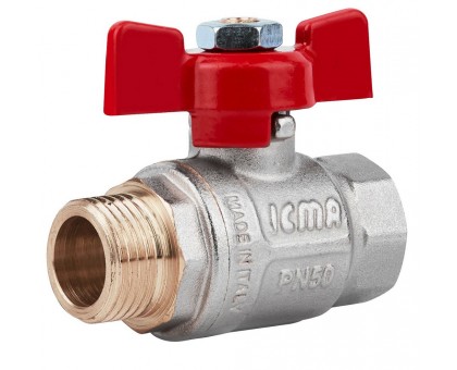 Кран шаровый ICMA 1/2" НВ (87351AD11)