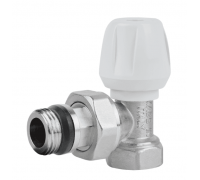 Кран радиаторный угловой с антипротечкой Icma 1/2" №803+940