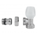 Кран радиаторный угловой с антипротечкой Icma 1/2" №803+940