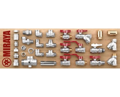 Кран шаровой MIRAYA B Series 1/2" ВН