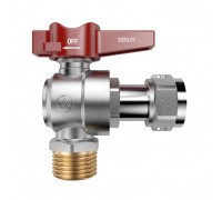 Кран шаровый угловой MIRAYA 1/2" ЗВ (107301)