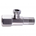 Кран приладовий кутовий Quality Professional 1/2″X1/2″ NV-QP888 нерж