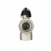 Кран шаровой угловой американка RAFTEC BLACK 1/2" НВ DN15 (DRBS1-U)
