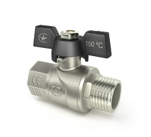 Кран шаровый Raftec BLACK PN40 ВН 1/2" (DRB11)