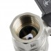 Кран шаровый Raftec BLACK PN40 ВН 1/2" (DRB11)