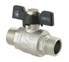 Кран шаровый Raftec BLACK PN40 НН 1/2" (DRB1111)
