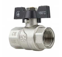 Кран шаровый Raftec BLACK PN40 ВВ 1/2" (DRB1)