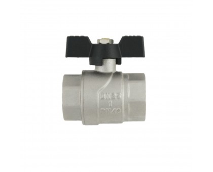 Кран кульовий Raftec BLACK PN40 ВВ 1" (DRB3)