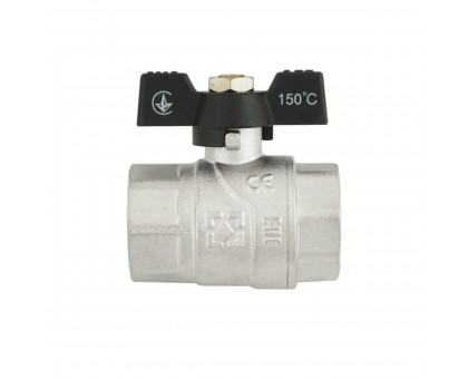 Кран кульовий Raftec BLACK PN40 ВВ 3/4" (DRB2)