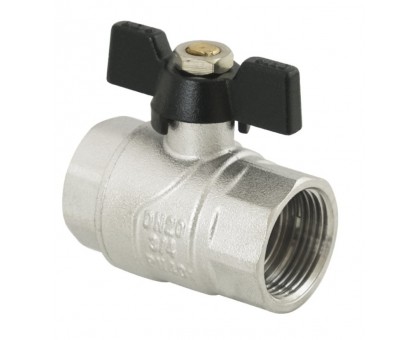 Кран кульовий Raftec BLACK PN40 ВВ 3/4" (DRB2)