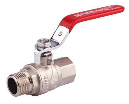 ﻿﻿Кран шаровый SD FORTE 1 1/2" НВ PN40 (SF605W40) 