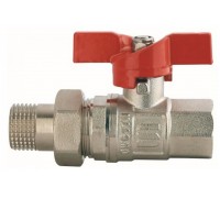 Кран шаровый SELBA PN40 1/2" с американкой SL1509