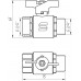Кран шаровый SELBA PN40 3/4" НВ SL1508
