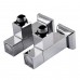 Набор кранов угловых с американкой SOLOMON LUX 1/2″ CUBE CHROM 8888 (2шт.)