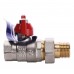 Кран шаровый американка Solomon 1/2" PN 40 прямой 