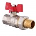 Кран шаровый американка Solomon 1/2" PN 40 прямой 