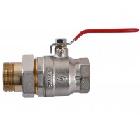 Кран шаровой американка прямой Solomon 1 1/2" Dn 40 мм PN 40