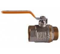 Кран шаровый прямой SOLOMON 1 1/4″ НВ ЖБ PN40 В1002FM