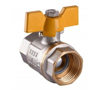 Кран шаровый прямой SOLOMON 1″ ВВ ЖБ PN40 B1007
