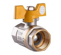 Кран шаровый прямой SOLOMON 3/4″ ВВ ЖБ PN40 B1007