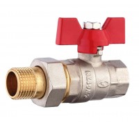 Кран кульовий американка прямий Solomon 1 1/4" Dn 32 мм PN 40
