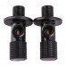 Набор угловых кранов SOLOMON EXCLUSIVE 1/2"х1/2" НН 9889 (BLACK)