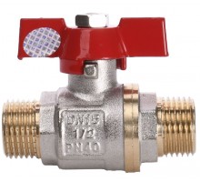 Кран шаровый прямой SOLOMON 1/2″ НН КБ PN40 B1420